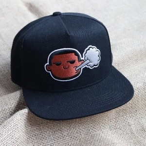 Viisi paneelia Flat Bill Visor Classic Snapback Hat Säädettävä korkea yläpäinen trendikäs värityyli Tone Snapback Hat Cap -miehet