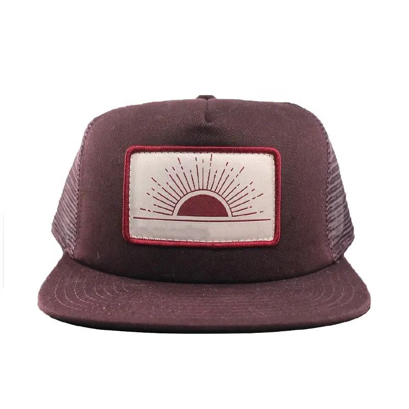 Tehtaan tukkumyynti Sponge Net Hat räätälöity logo brodeerattu baseball -hattu