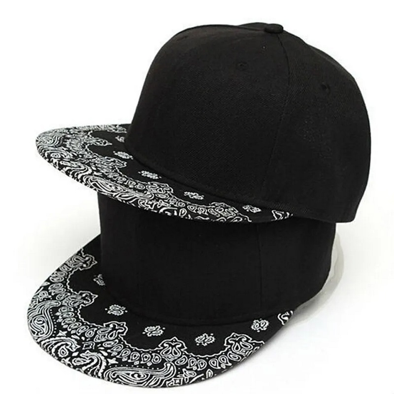 Tukkumyynti Custom Cotton Print Snapback Cap Hat Paras laadukkaat baseball -hatut